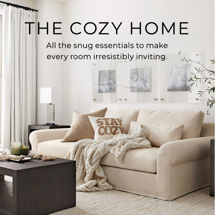 Get Cozy with Pottery Barn this Fall