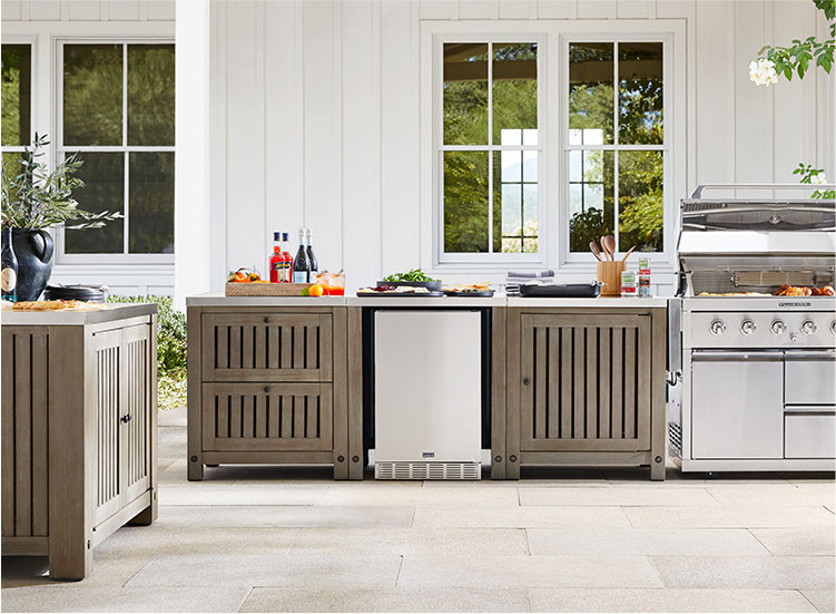 The Outdoor Kitchen Pottery Barn