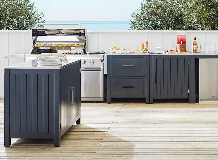 The Outdoor Kitchen Pottery Barn