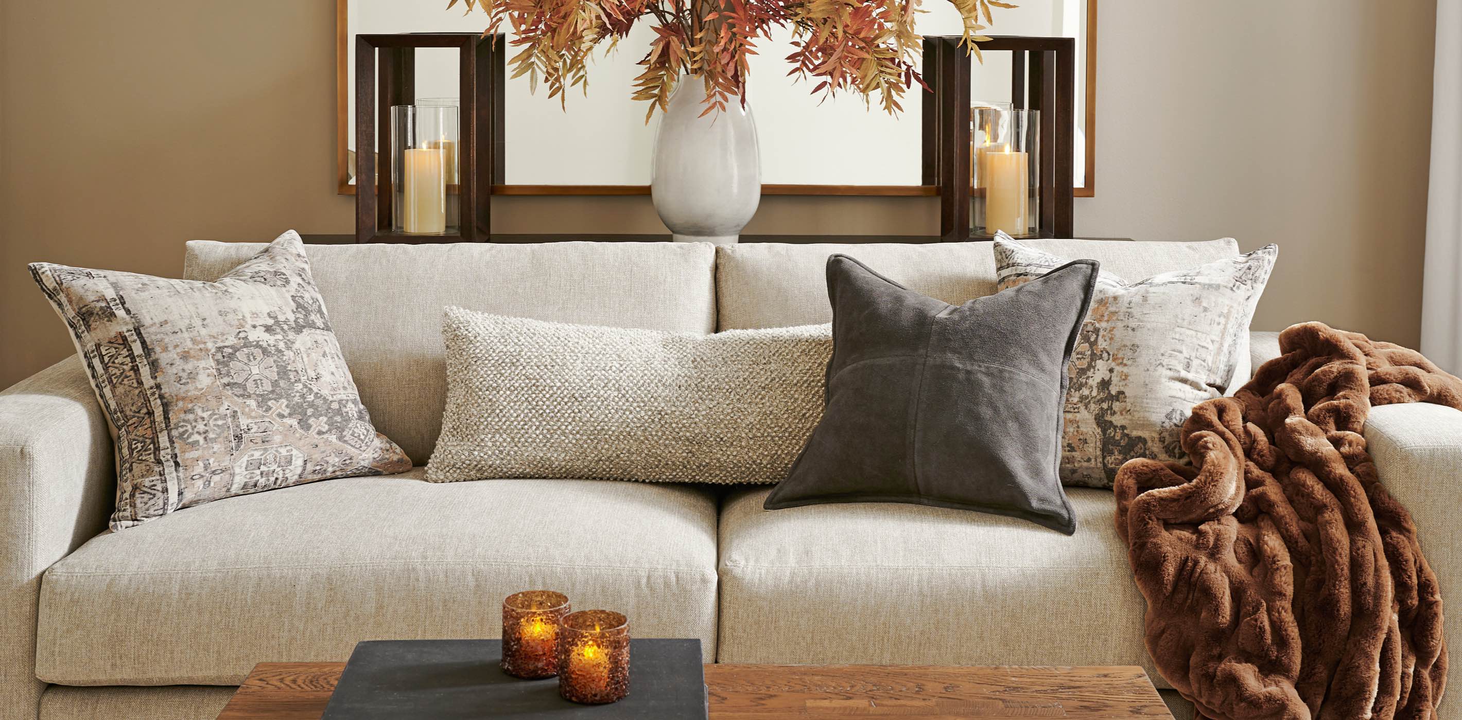 Zayden Printed Velvet Pillow Cover Pottery Barn