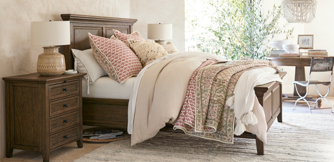 Pottery Barn Queen Bed Set Hanaposy