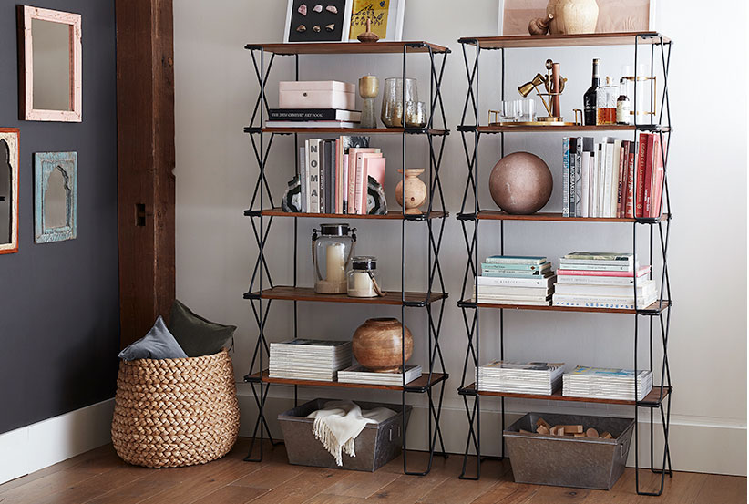 Stylish Walls: How to Decorate a Shelf | Pottery Barn