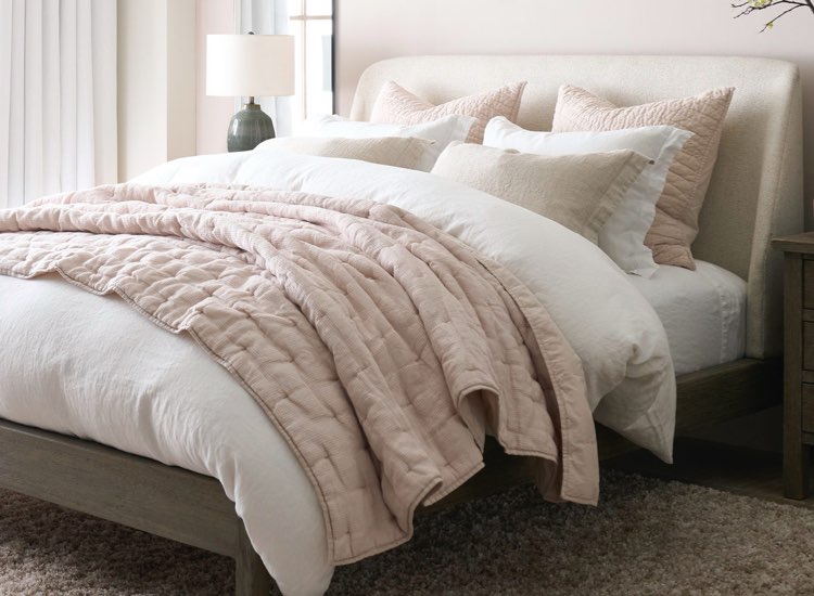 pottery barn bed linens