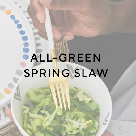 All-Green Spring Slaw