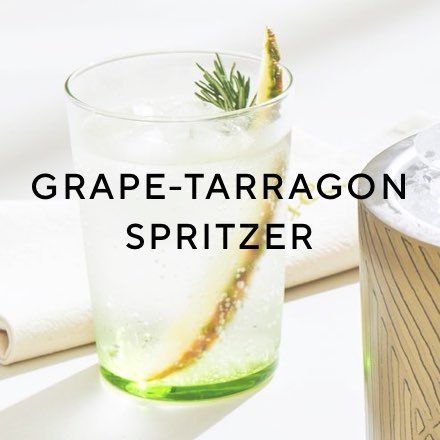 Grape-Terragon Spritzer