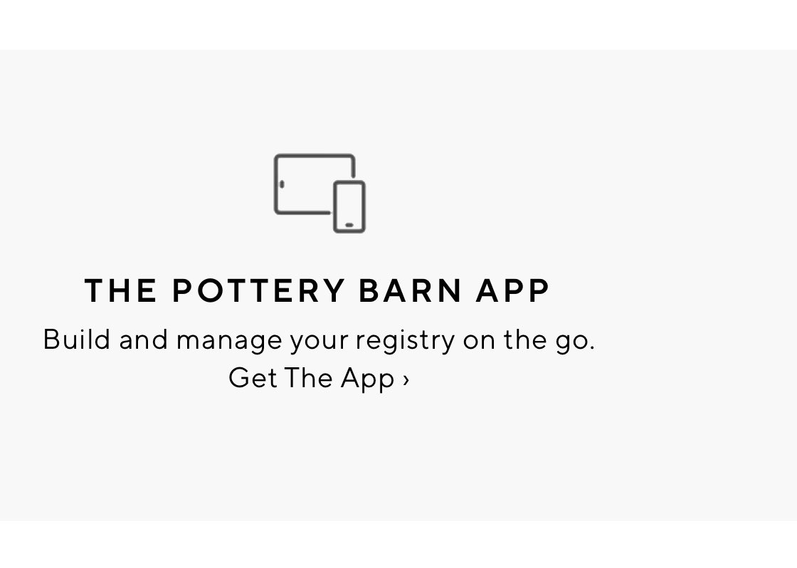 Wedding Registry, Bridal Registry & Gift Registry Pottery Barn