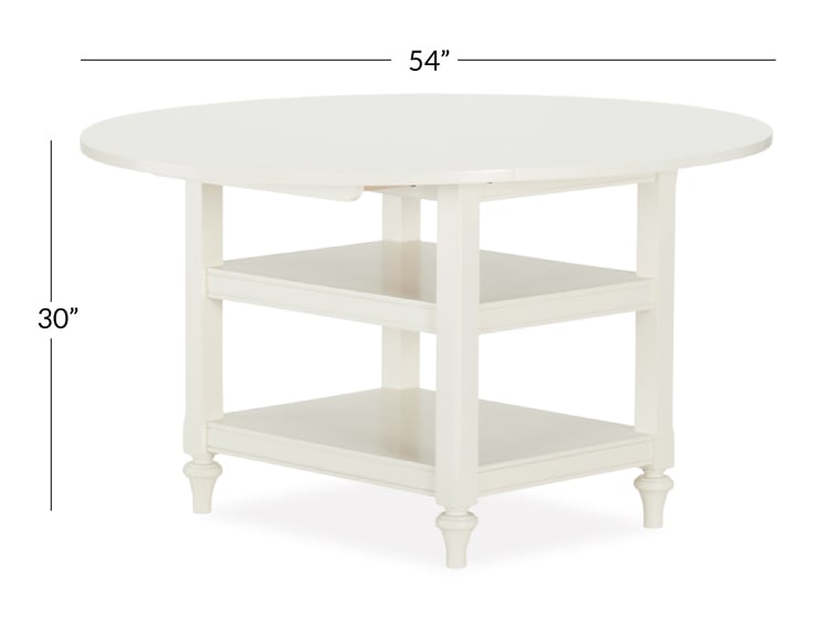 pottery barn shayne drop leaf kitchen table