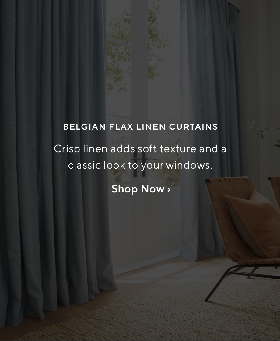 Belgian Flax Linen Curtains