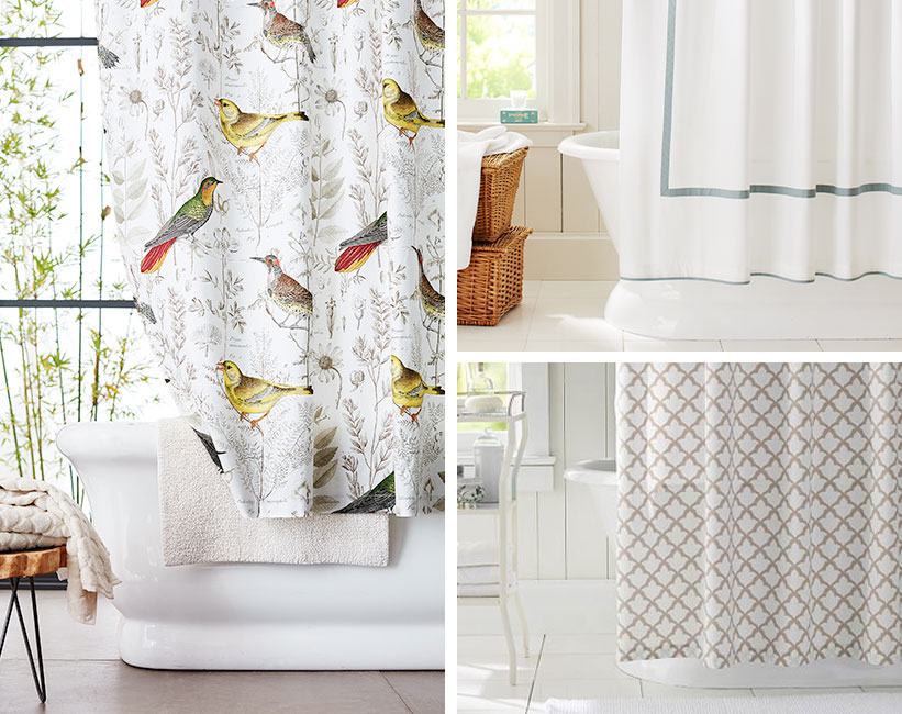 How to Choose the Right Shower Curtain for Your Shower Pottery Barn