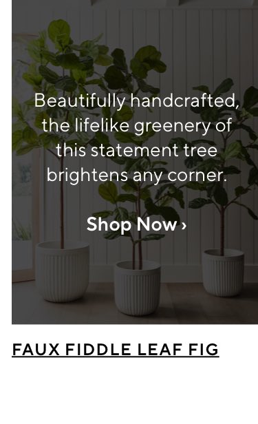 Faux Fiddle Leaf Fig