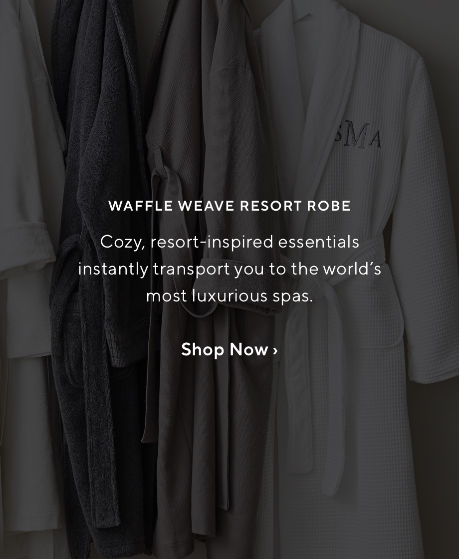 Waffle Weave Resort Robe