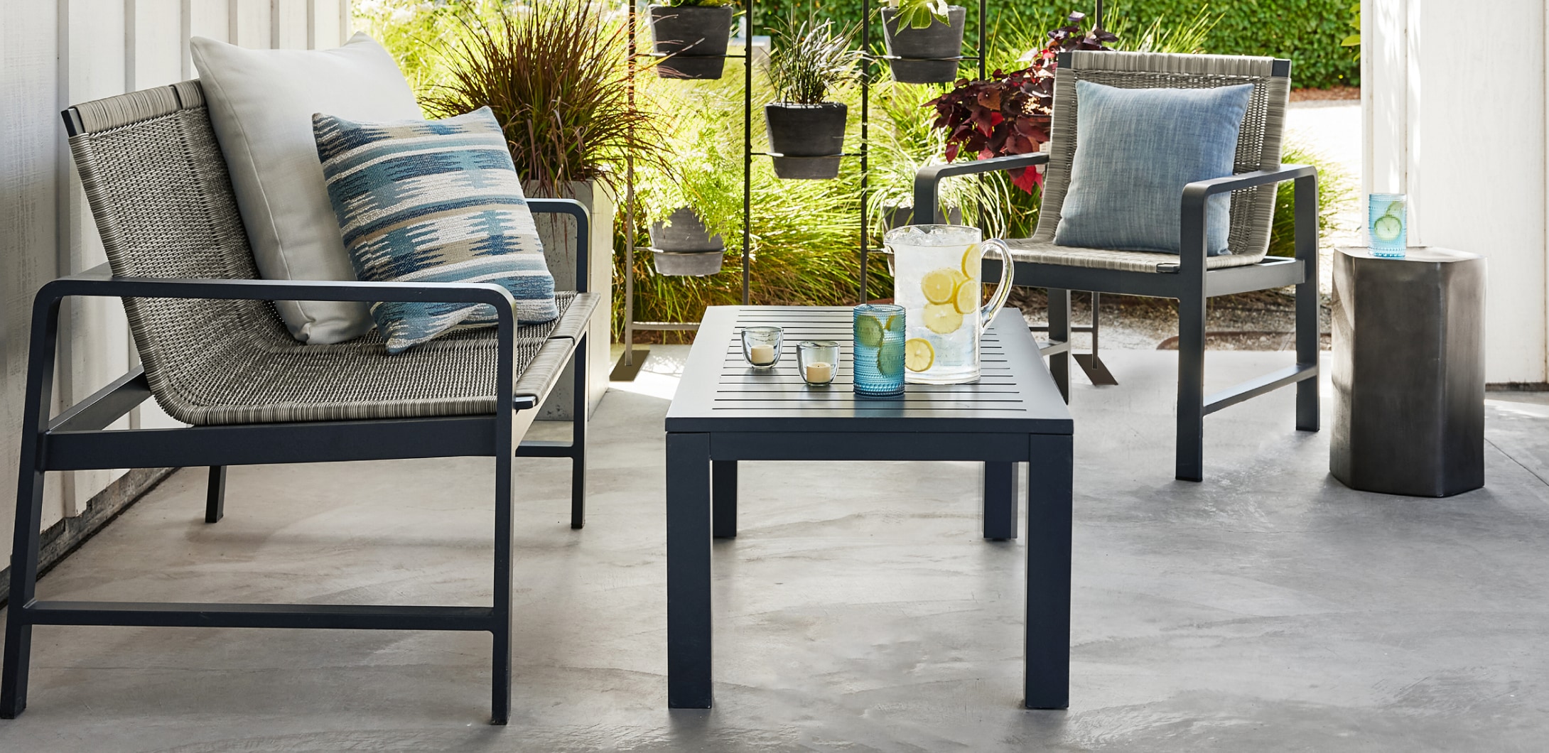 Indio Metal & All-Weather Wicker Collection