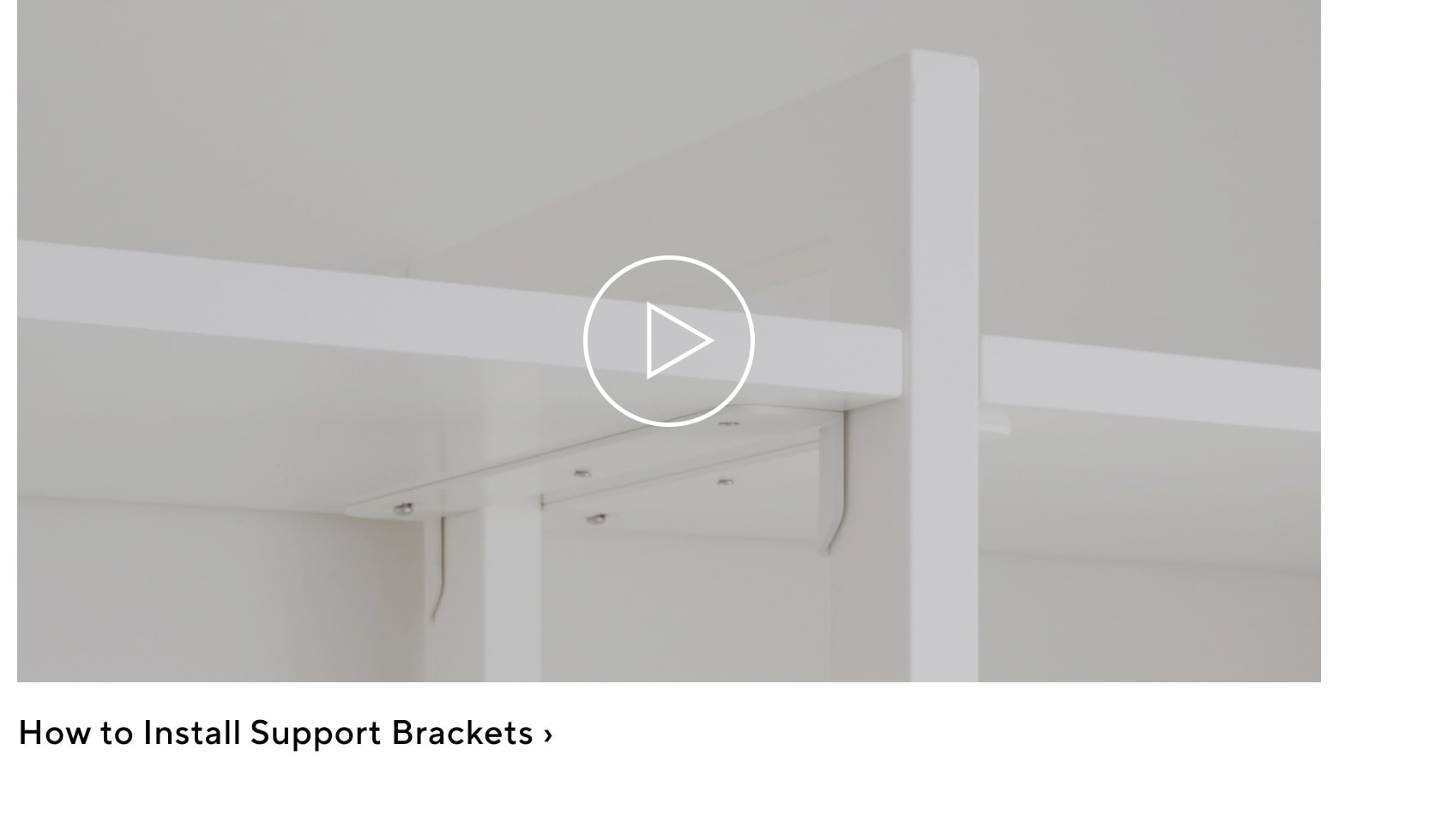 How to Install a Support Brackets