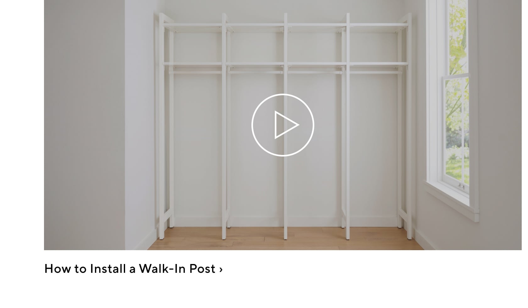 How to Install a Walk-In Post