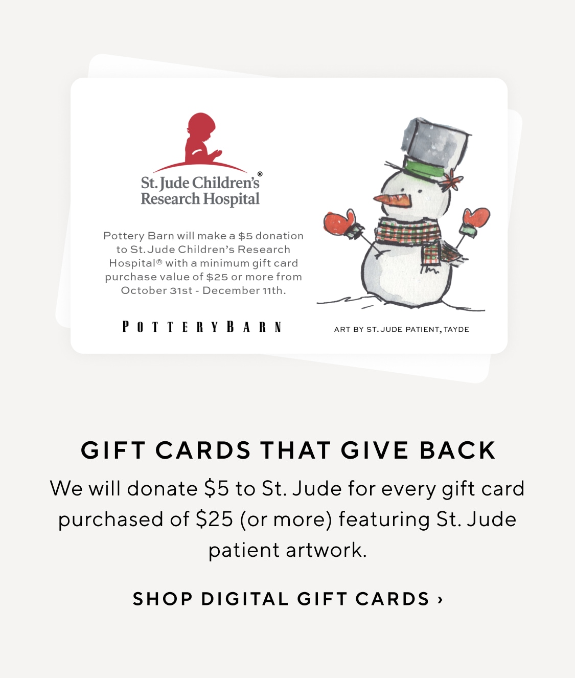 Shop Digital Giftcards