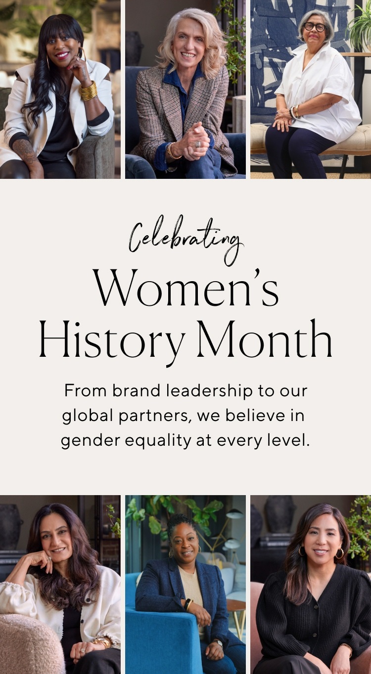 Women's History Month Pottery Barn, Women's History Month Pottery Barn