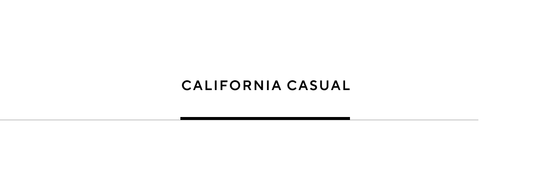 California Casual