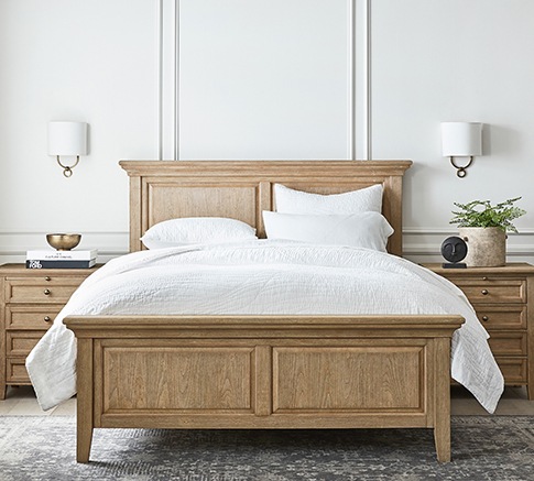 Pottery barn deals white bedroom furniture