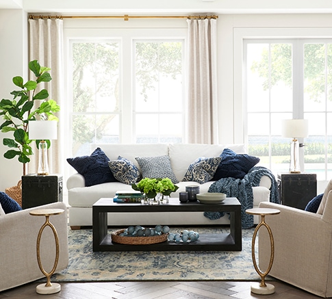 Pottery Barn Living Rooms