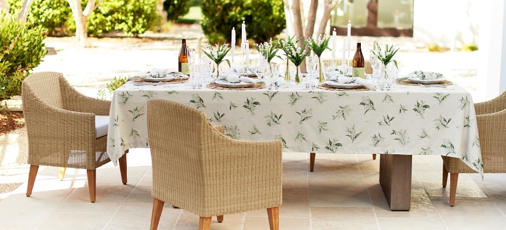 Lily of the Valley Outdoor Dining