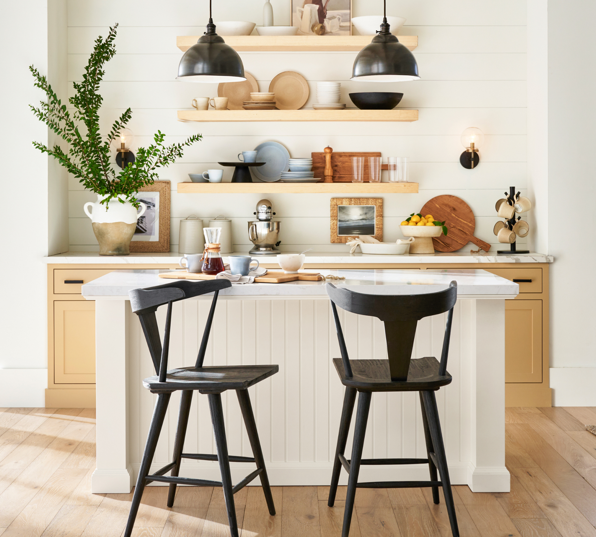 Wood Aubrey Kitchen | Pottery Barn