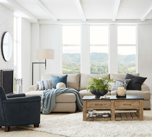 Canyon Parker Living Room Pottery Barn