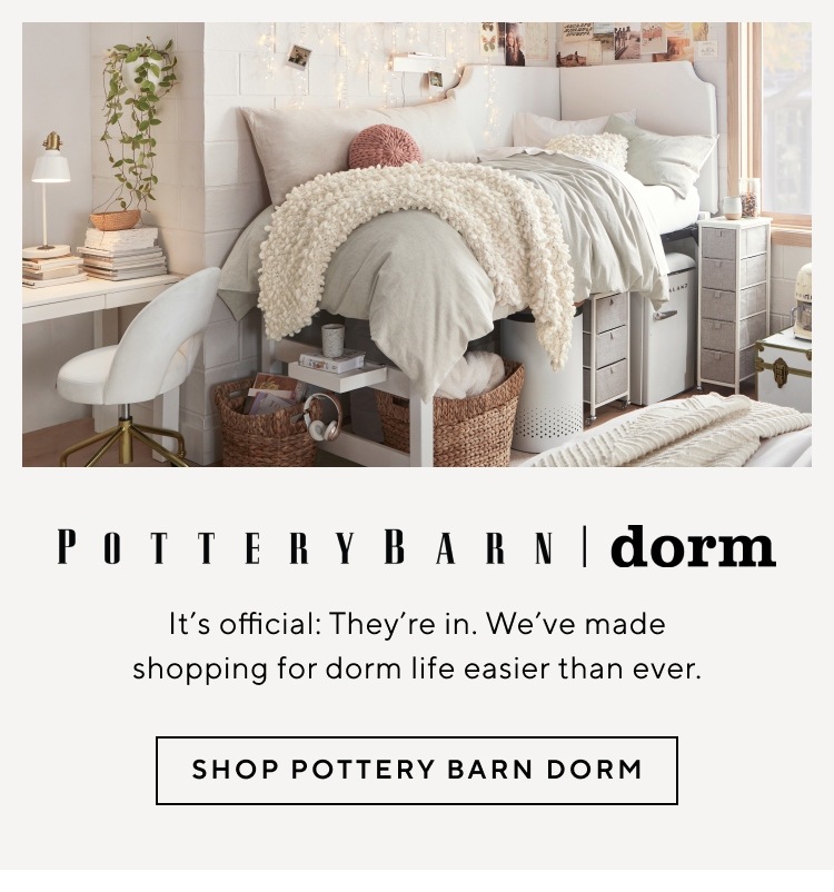 Pottery barn dorm clearance sheets