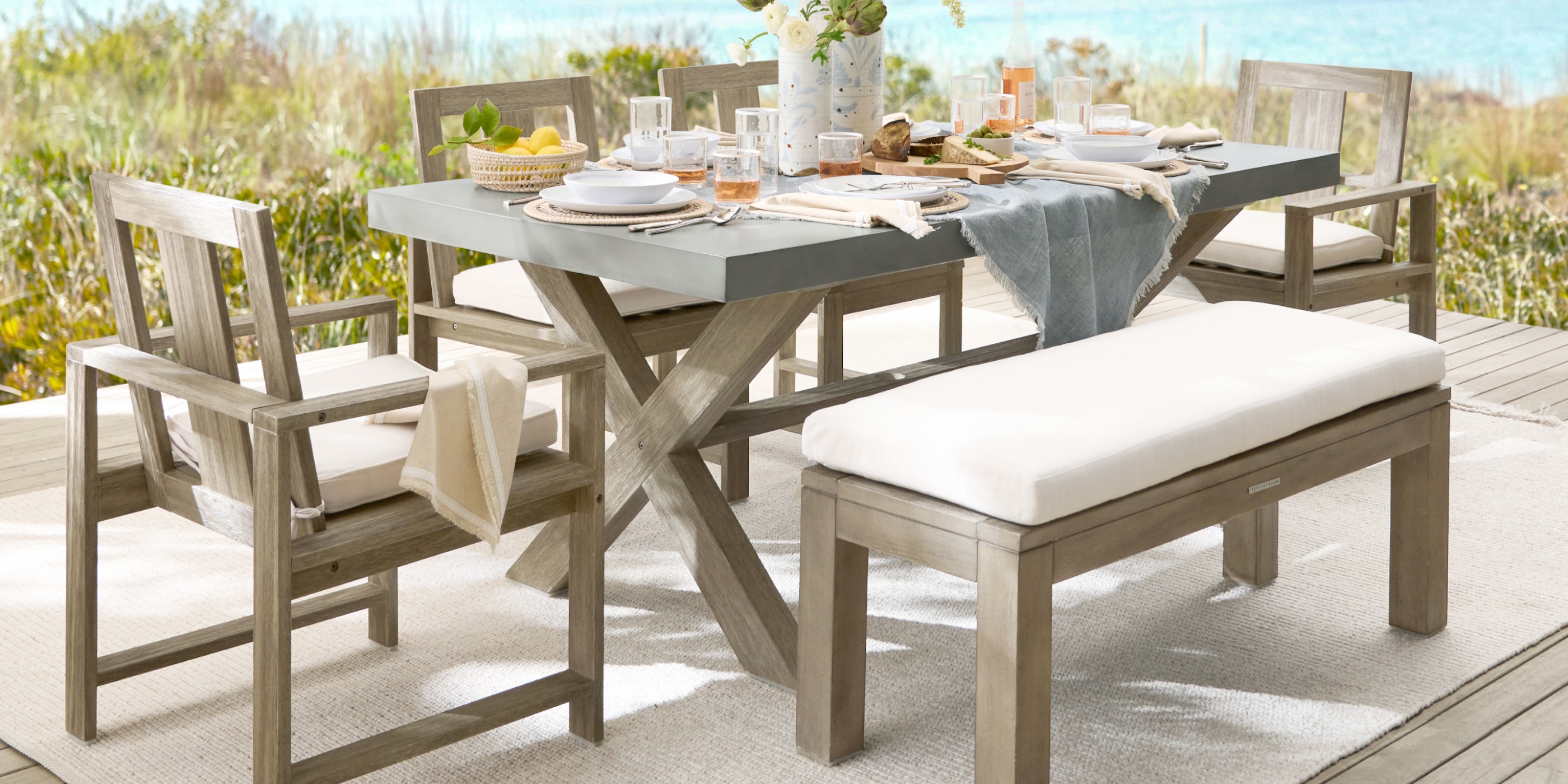 Outdoor Dining & Kitchen Collections | Pottery Barn