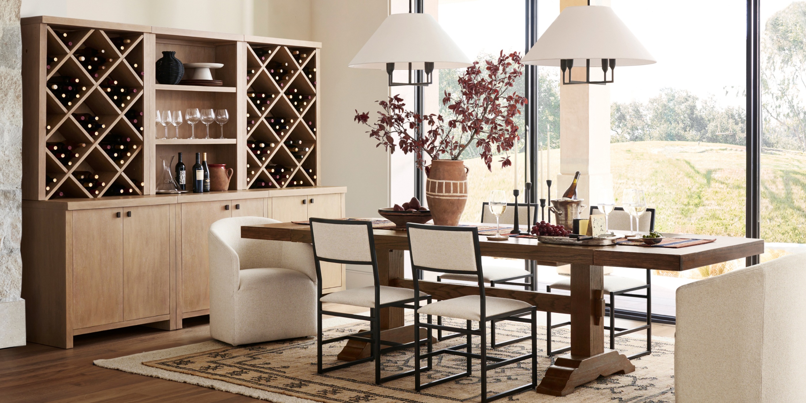 Serrano Hardy Dining Room | Pottery Barn
