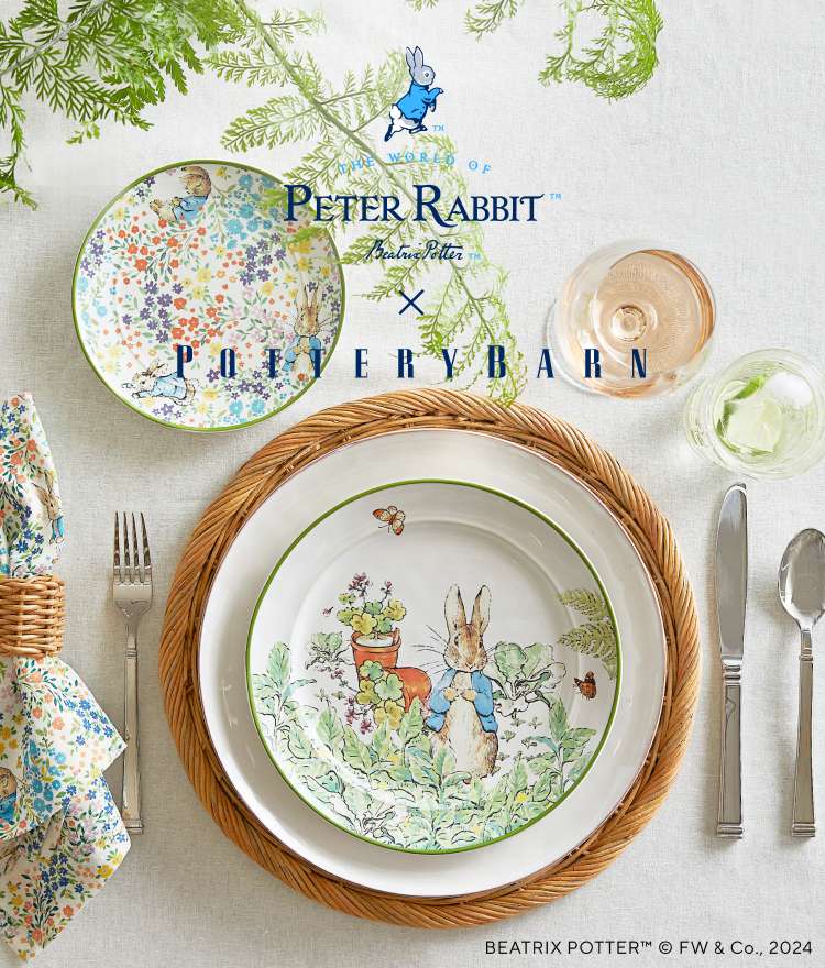 New Beatrix Potter❤️Peter Rabbit❤️Dinner Plates❤️Set of cheapest 4