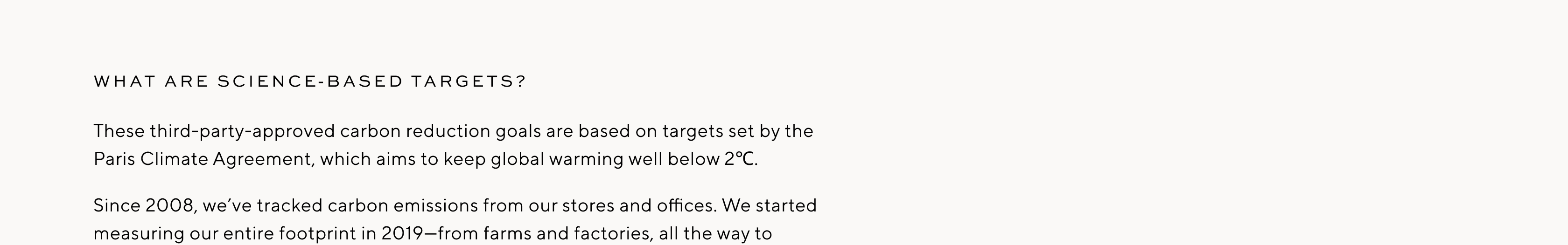 What are Science-Based Targets?