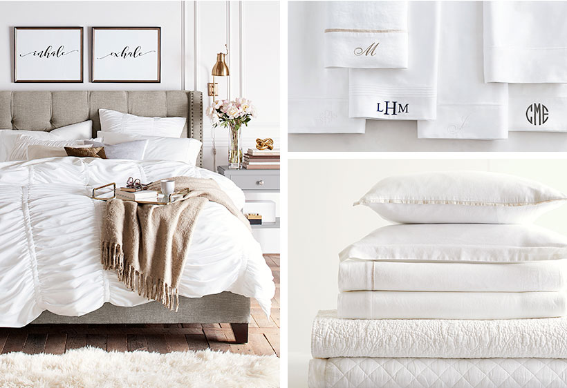 Pottery barn full sheets best sale