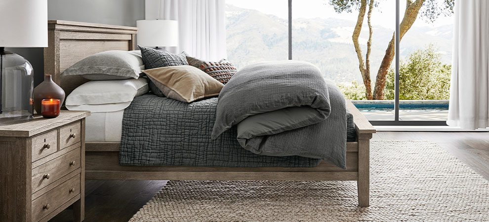 Farmhouse Basketweave Bedroom 