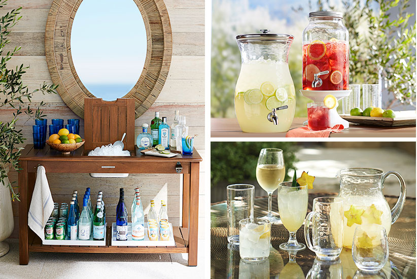 The Easy Way to Create a Stylish Party Drink Station