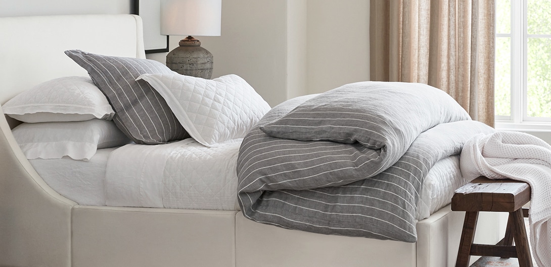 Striped Duvet & Shams