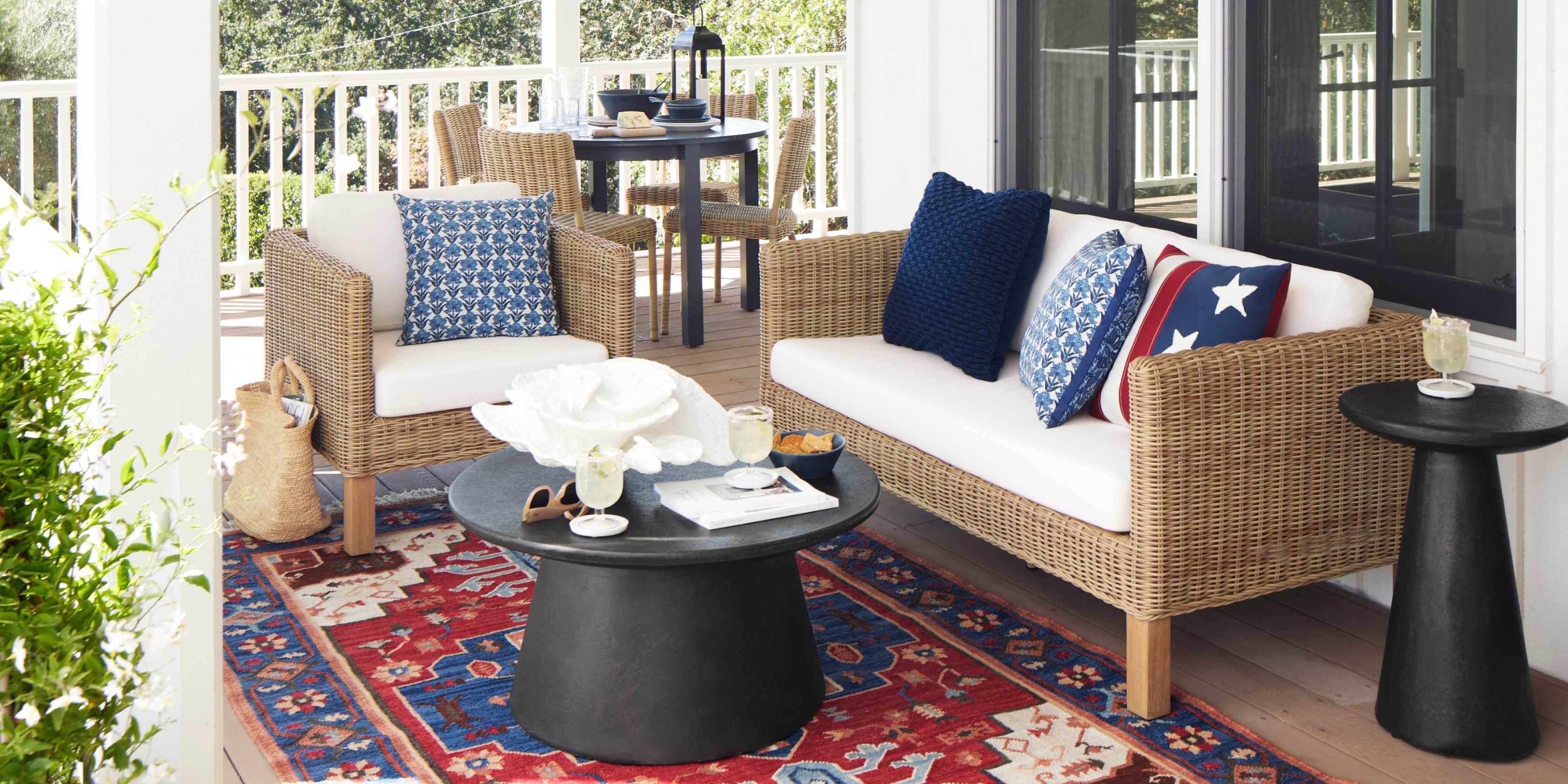 Huntington Indio Outdoor Lounge | Pottery Barn