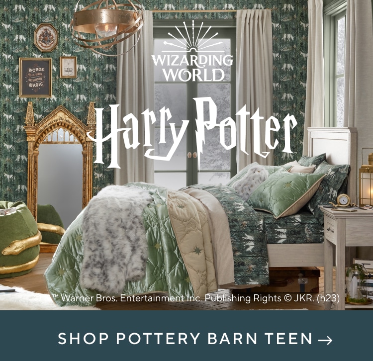 Queen Size Pottery 2024 Barn Harry Potter Spells Bedsheet Set