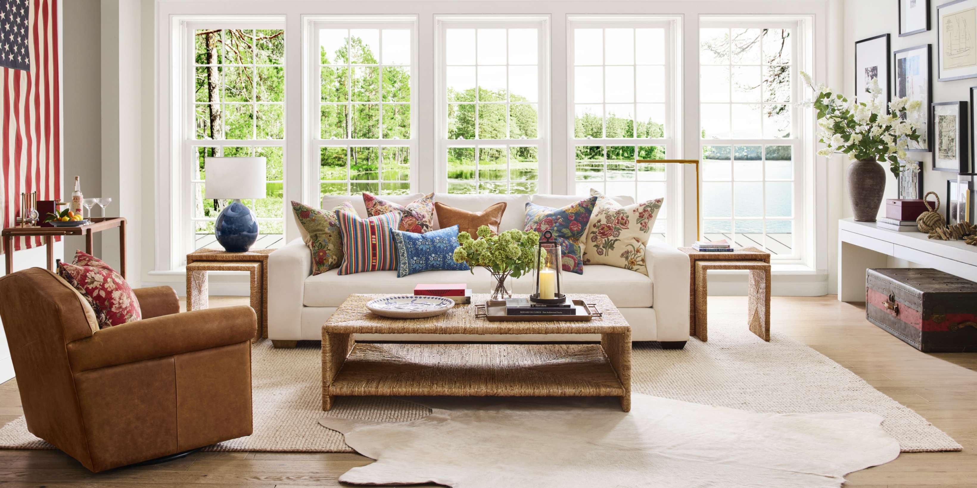Big Sur Malibu Living Room | Pottery Barn