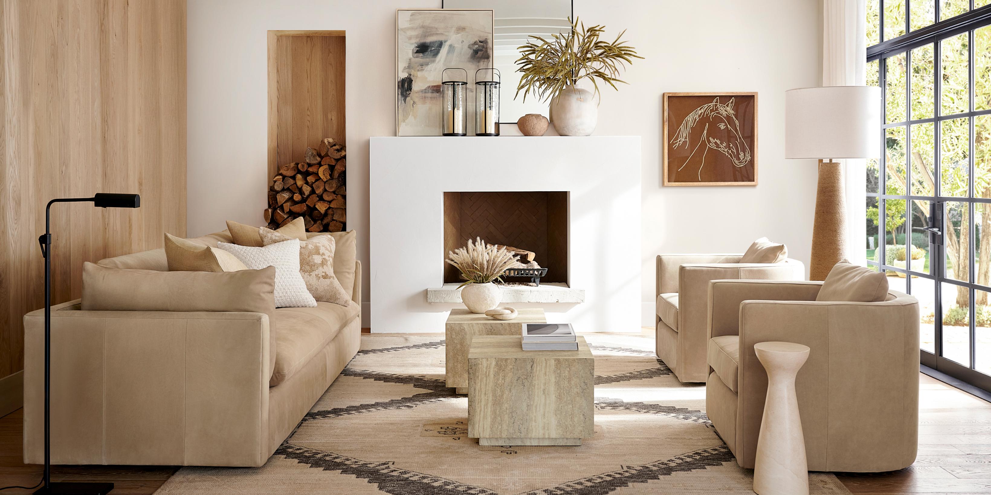 Palmetto Sorrento Living Room | Pottery Barn