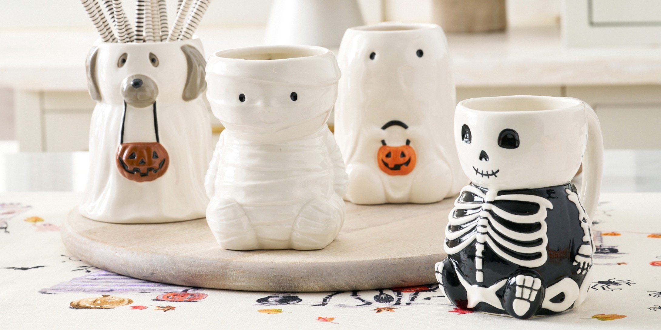 Halloween Figural Mugs