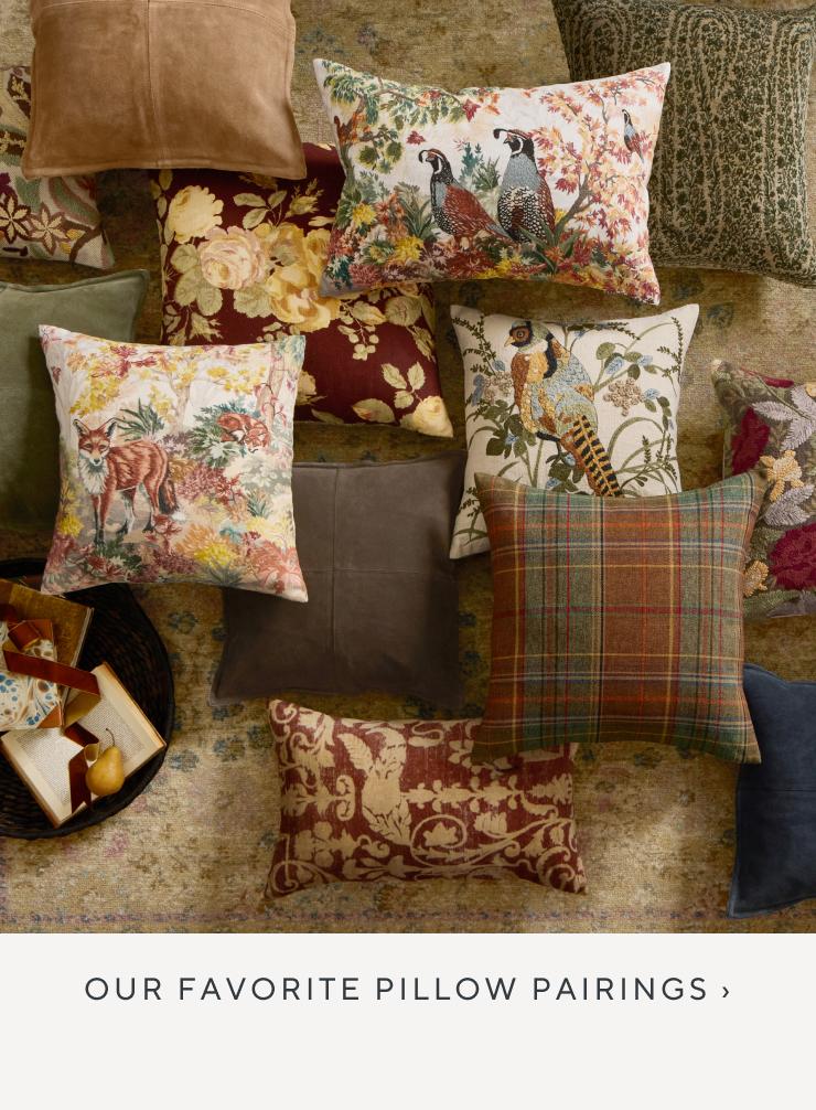Our Favorite Pillow Pairings