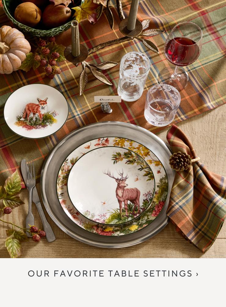 Our Favorite Table Setting