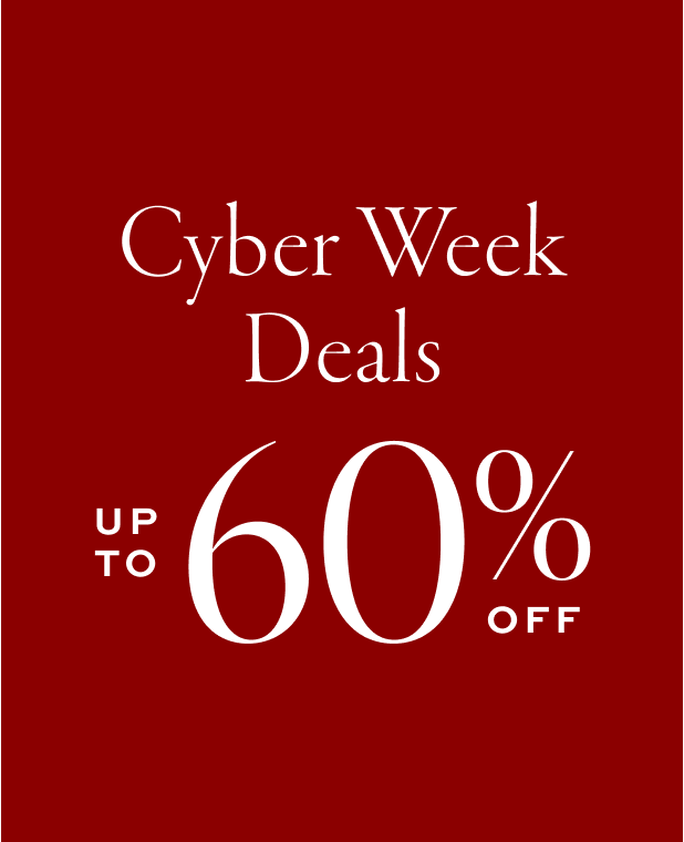 Cyber Week Deals Up to 60% off