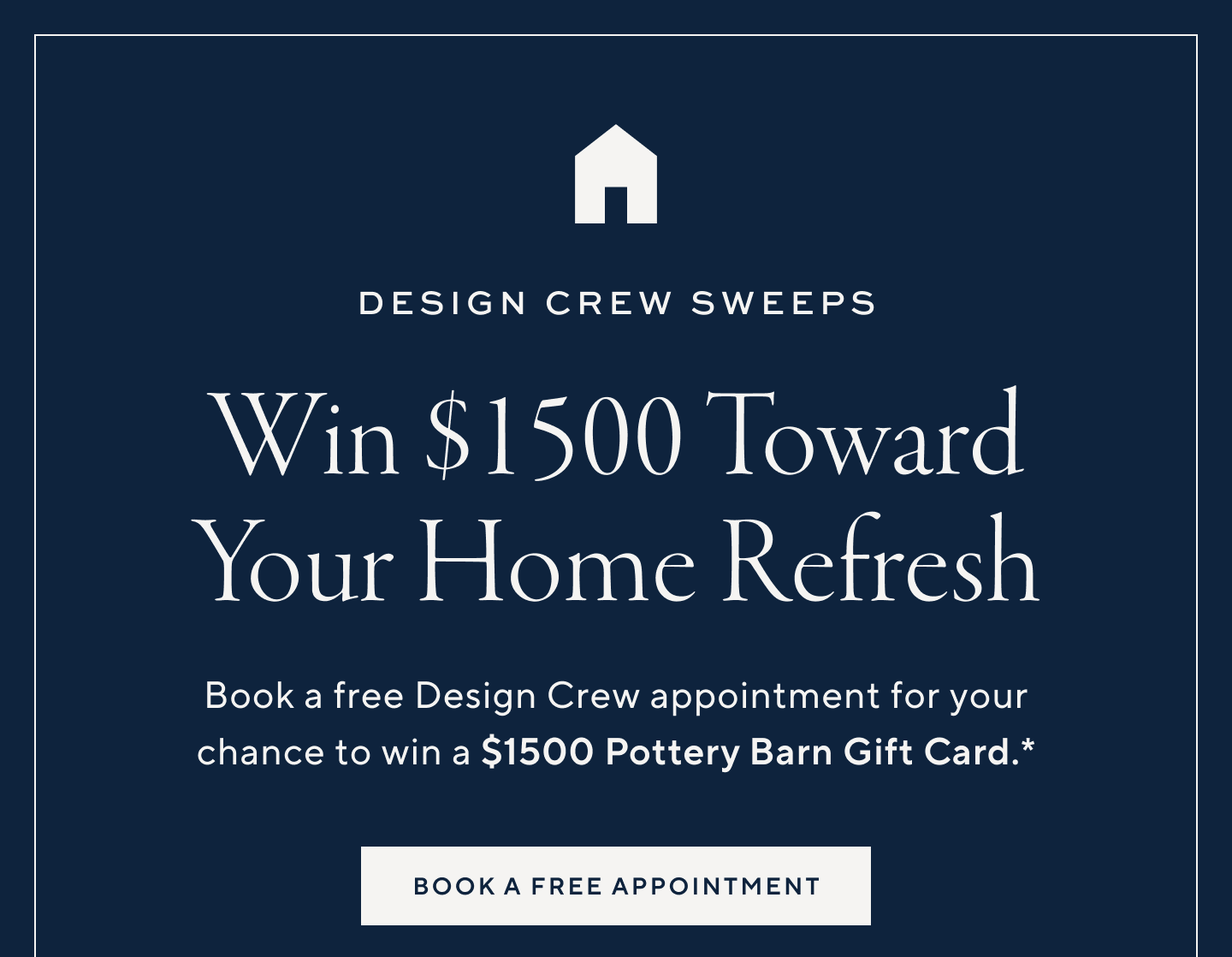 Design Crew Sweepstakes