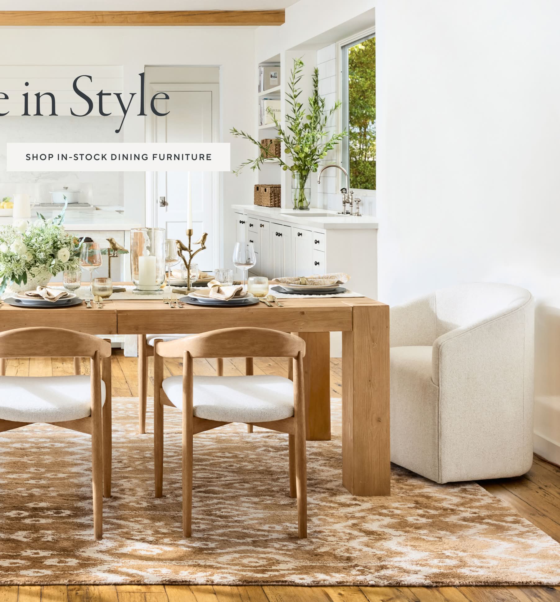 In-Stock Dining Furniture