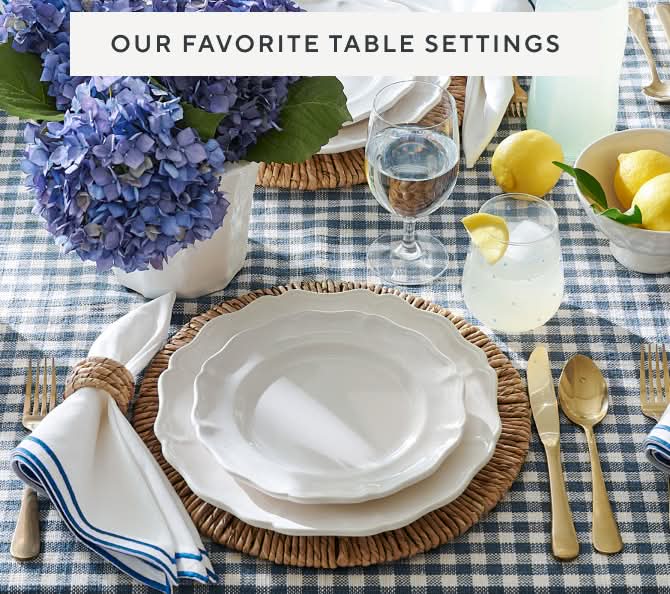 Stylish Dinnerware for Entertaining | Pottery Barn