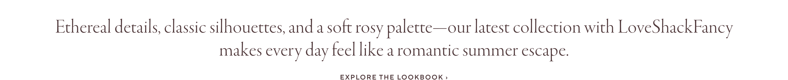 Explore the Lookbook