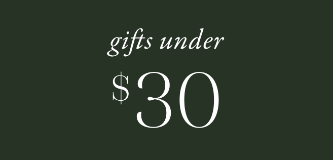 Gifts Under $30