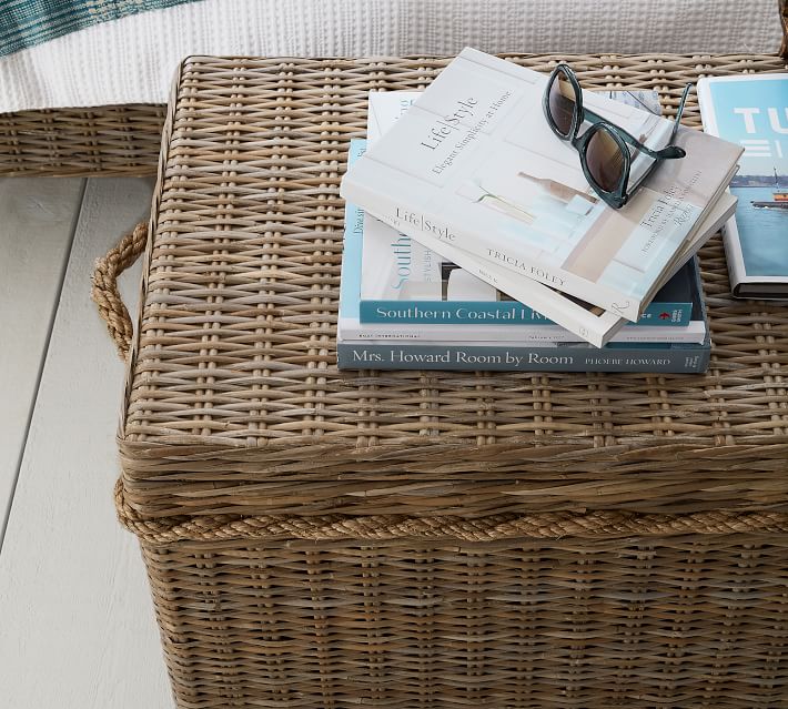 Santa Ana Woven Trunk Pottery Barn