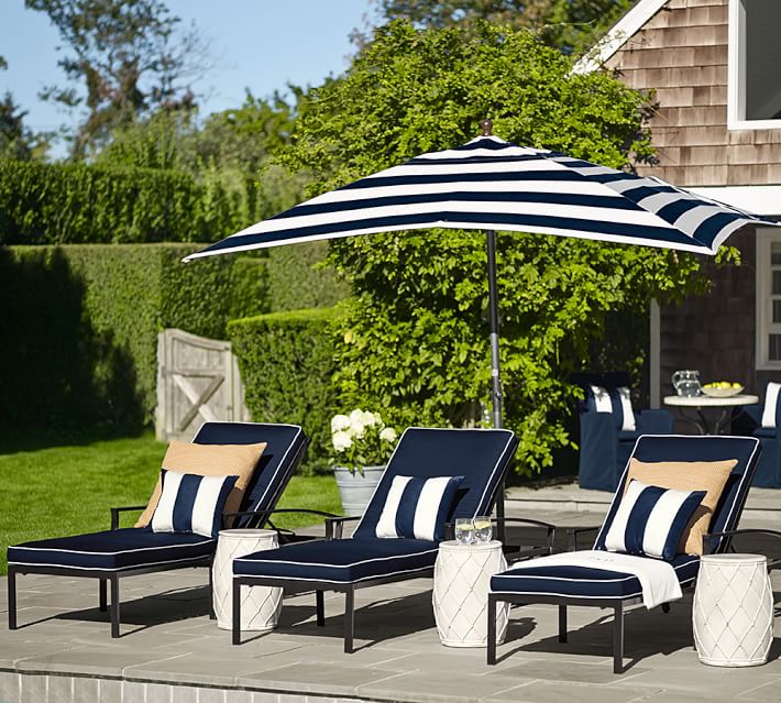 Rectangular Outdoor Umbrella | Outdoor Umbrellas | Pottery Barn
